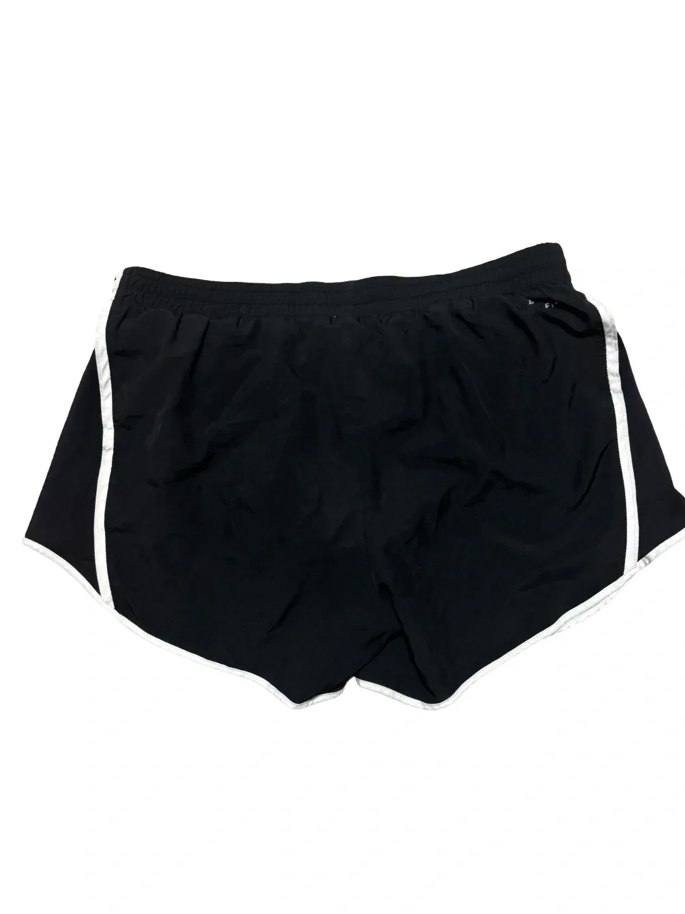 Nike Dri Fit Black Women's Flowy Loose Fit Athletic Running Training Shorts Med